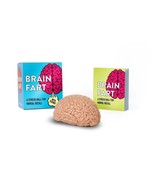 Brain Fart Stress Ball for Mental Recall w/ Sounds &amp; Mini Book of Epic B... - £7.75 GBP