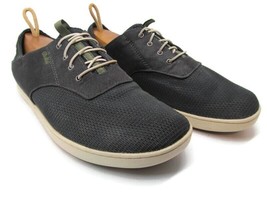 OluKai Nohea Moku Mens Size 9.5 Black Casual  Shoes Sneakers 10283-4040 - £33.45 GBP