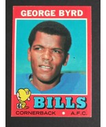 1971 Topps Football Card George Byrd EX+ #58 - $7.99