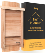 Kenley Bat House - Handcrafted Bat Box for outside from Cedar Wood - Wea... - $29.77