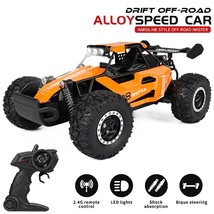 1:16/1:20 2.4G Model RC Car With LED Light 2WD Off-road Remote Control Climbing  - £31.85 GBP