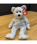 Ty Beanie Baby Flaky the Bear P.V.C. Pellets Errors Snowflakes Xmas Holi... - $20.17 CAD