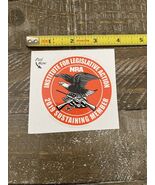 Institute For Legislative Action 2019 Sustaining Member Vehicle Sticker - $3,025.62 MXN