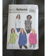 Butterick Sewing Pattern B5721 Women&#39;s Shirt Large Sizes 26-32 Uncut 48-54&quot; - £11.20 GBP