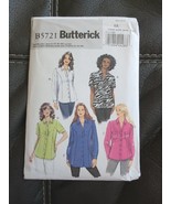 Butterick Sewing Pattern B5721 Women&#39;s Shirt Large Sizes 26-32 Uncut 48-54&quot; - £11.28 GBP