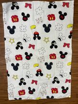 Disney Baby Mickey Mouse Infant soft blanket nap sack quilt Vintage 31 X 21 - €20,42 EUR