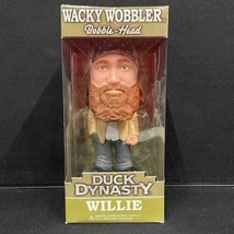 Funko Duck Dynasty Willie Robertson Bobble Head Figure Wacky Wobbler Damaged Box - £13.44 GBP