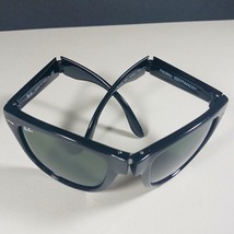 Ray Ban RB4105 Black Folding Wayfarer Unisex Collapsible Sunglasses Italy - £87.81 GBP