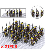 21pcs Japanese Samurai Bushi Warriors Custom Minifigure Set F - $29.89