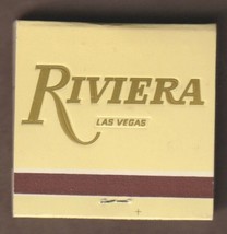 Vintage Riviera Las Vegas Matchbook Full Unstruck Book NOS - $6.88