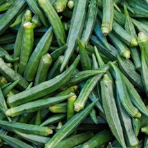 Fresh Seeds Emerald Okra 25 Seeds - $8.88