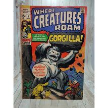 Where Creatures Roam No. 5 (1970, Marvel Comics) Horror Monster Jack Kirby - $18.97
