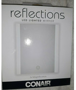 Conair Reflections Makeup Mirror LED Lighted Collection 1X Slim On The Go - £14.96 GBP