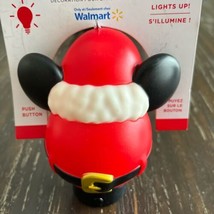 Hallmark Walmart Exclusive Disney Mickey Mouse Light Up Christmas Ornament 2023 - £13.43 GBP