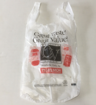 Defunct Pharmor drugstore plastic bag QV quality value cola graphics mov... - $380.00 MXN