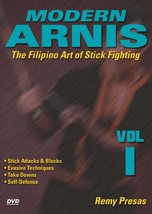 Modern Arnis Filipino Stick Fighting #1 attacks, takedowns ++ DVD Remy Presas - £50.01 GBP