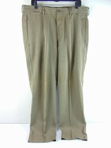 Tommy Bahama Brown Relaxed Fit Silk Chino Pants Mens 36 - £31.57 GBP