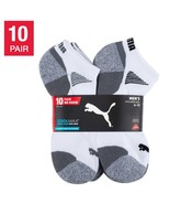 PUMA Men&#39;s No Show Sock, White ,  10-pair - £21.82 GBP