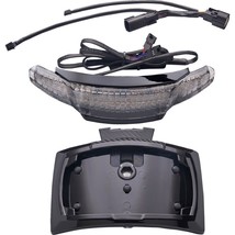 CIRO Latitude Taillight/License Plate Holder Light Smoke Lens - Black 40354 - $384.99