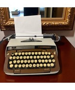 VTG Smith Corona Classic 12 Manual Typewriter with Case RARE Brown *need... - $79.19