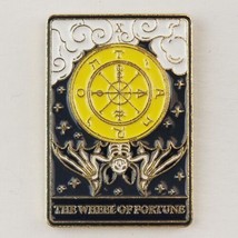 The Wheel of Fortune Tarot Card Bat Enamel Pin Fashion Accessory Jewelry