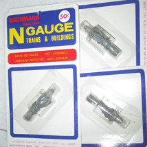 N Scale Train Accessories 3 snap in Lights  Model Railroad nib - $189.23 MXN