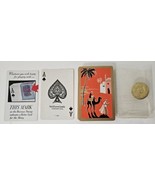 US Playing Cards Company Vintage Pinochle Arabian desert - Vivid color/Gold - £7.82 GBP