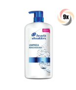 9x Bottles Head &amp; Shoulders Limpieza Renovadora Renewing Cleanse Shampoo... - $165.50 CAD
