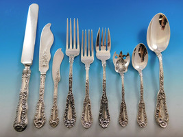 Number 10 by Dominick Haff Sterling Silver Flatware Set Service 159 pcs Dinner - £14,745.08 GBP