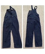 vintage sears tradewear Overalls 36&quot; Waist Perma-prest Tri-blend - £24.65 GBP