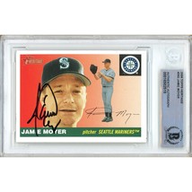 Jamie Moyer Seattle Mariners Auto 2004 Topps Heritage #392 BAS Autograph... - $79.99