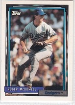 M) 1992 Topps Baseball Trading Card - Roger McDowell #713 - £1.55 GBP