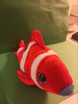 Ty beanie babies Jester the Red and white fish - $9.99