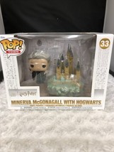 Funko Pop! Town: Harry Potter - Minerva McGonagall With Hogwarts #33 - £26.86 GBP