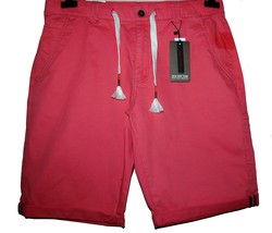 Xios Tea Rose Men&#39;s Cotton Casual Shorts Size US XL NEW!  - $32.47