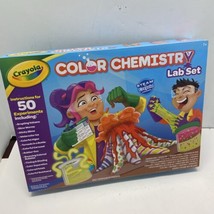 Crayola Color Chemistry Lab Set Instructions For 50 Experiments New in Box - $12.20