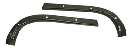 1965-1967 Corvette Trim Kick Panel Molding Black Pair - $31.58