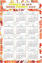 2022 Magnetic Calendar - Today is My Lucky Day - Themed 020 (7 x 10.5) - £7.75 GBP