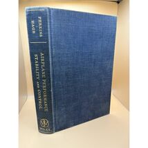 Airplane Performance Stability &amp; Control Perkins Hage Wiley 1949 HC - $22.61