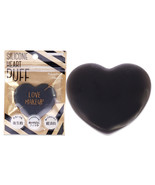 Silicone Heart Puff - Mat Black - €9,83 EUR