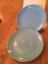 IKEA FARGRIK TURQUOISE Dinner Plates (Set of 2) 10-3/4&quot; - £15.27 GBP