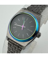 Nixon Small Time Teller Quartz Watch Women 100m Black Steel Analog New B... - $32.29
