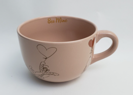 Disney Winnie the Pooh &quot;Bee Mine&quot; Soup Coffee Mug Cup Large Multi-Color - £23.63 GBP
