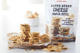 2 Pack Trader Joes Super Seedy Cheese Snack Bites- 2 day shipping - $19.60