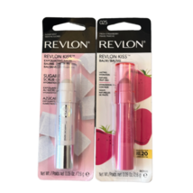 Revlon Kiss NEW Lip Balm Sugar Mint 25 Fresh Strawberry Sealed - £6.86 GBP