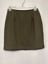 Star C.C.C. Green Mini Pencil Skirt Back Zip 7 - $11.29