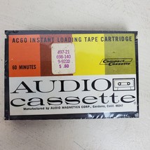 Vintage Audio Cassette NEW Old Stock AC60 Instant Loading Sealed - $9.95