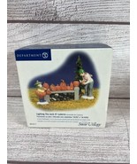 Dept 56 #55117 Village Lighting The Jack-O&#39;-Lanterns Lights Up Works 3 P... - £19.46 GBP