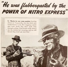 Remington Du Pont Nitro Express Ammunition 1941 Advertisement Hunting DW... - $19.99