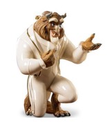 Lenox Disney Beast Figurine My Heart My Hand  Beauty and The On Bended K... - £182.21 GBP